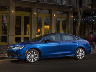 Картинка автомобили chrysler 200s uf 2014 синий