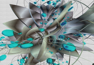 Картинка 3д+графика fractal+ фракталы узор цвета фон