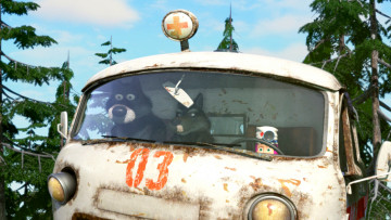 Картинка мультфильмы маша+и+медведь волки маша скорая мультик медведь