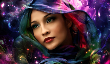 Картинка фэнтези девушки взгляд