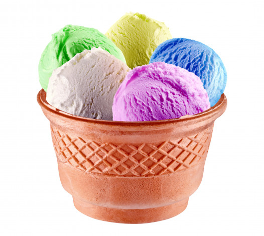 Обои картинки фото еда, мороженое,  десерты, стаканчик, вафельный, лакомство