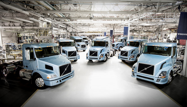 Обои картинки фото автомобили, volvo trucks, volvo, industry
