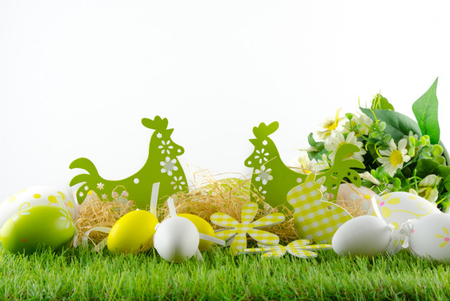 Обои картинки фото праздничные, пасха, яйца
