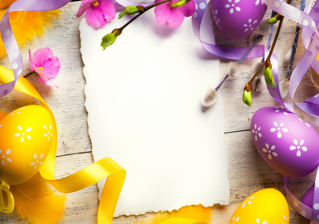 Обои картинки фото праздничные, пасха, яйца
