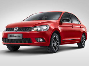 Картинка автомобили volkswagen красный 2014г sportline cn-spec jetta