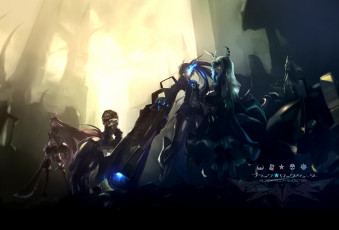 Картинка аниме black+rock+shooter irino saya chariot black rock shooter negresco takanashi yomi kuroi mato koutari yuu