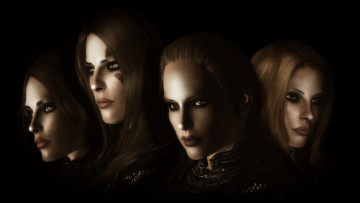 Картинка tes+iv+ путь+судьбы+vl 3д+графика фантазия+ fantasy девушки взгляд фон