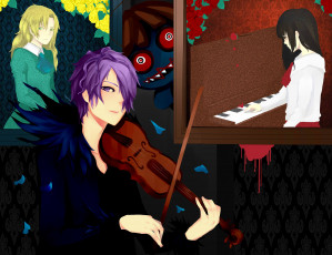 Картинка аниме ib парень иб картины девушки