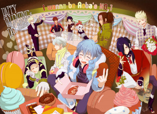 Картинка аниме dramatical+murder парни