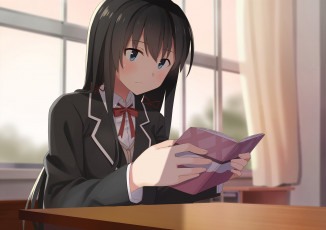 Картинка аниме oregairu dacchi yukinoshita yukino