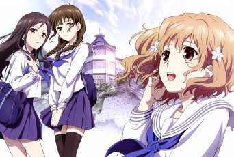 обоя аниме, hana-saku iroha, omizu, nako, matsumae, ohana, ishii, yurikoshi, hanasaku, iroha, tsurugi, minko