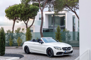 Картинка автомобили mercedes-benz mercedes-amg c 63 s cabriolet a205 2016г