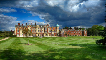Картинка sandringham+house города -+дворцы +замки +крепости парк газон особняк