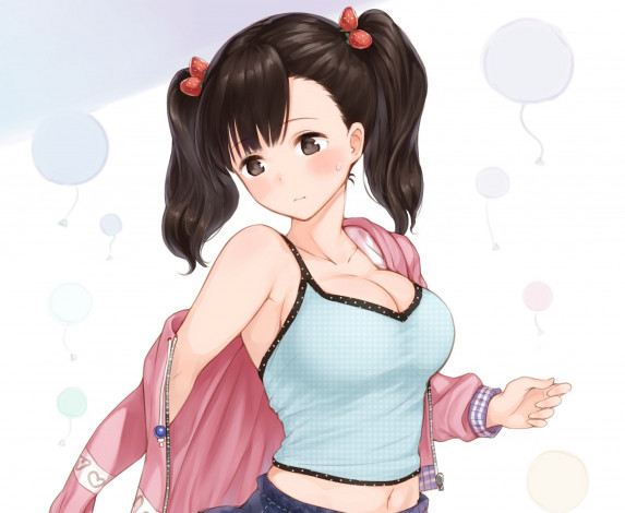 Обои картинки фото аниме, unknown,  другое, девушка