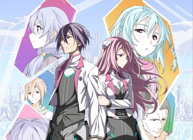 Обои картинки фото аниме, gakusen toshi asterisk, парень, девушка