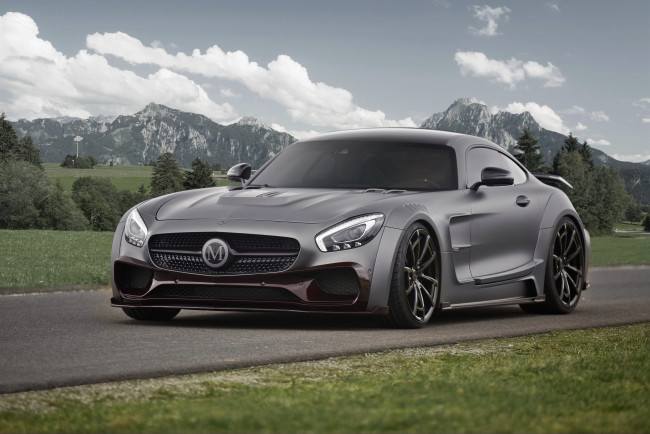 Обои картинки фото автомобили, mercedes-benz, mansory, gt, s, mercedes-amg, c190, 2016г
