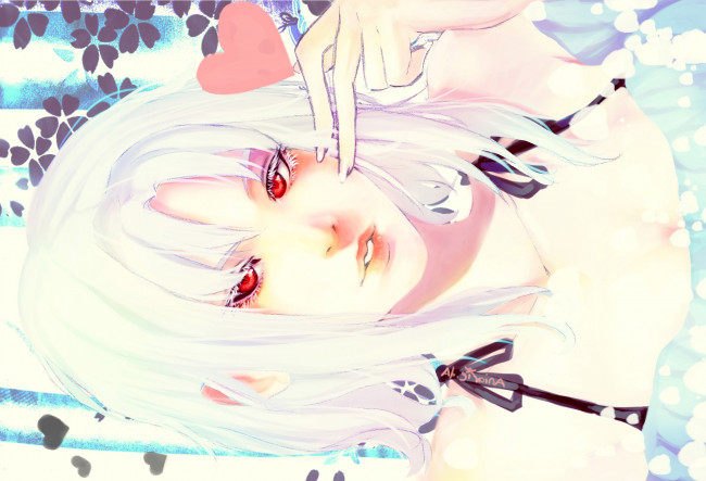 Обои картинки фото аниме, unknown,  другое, девушка