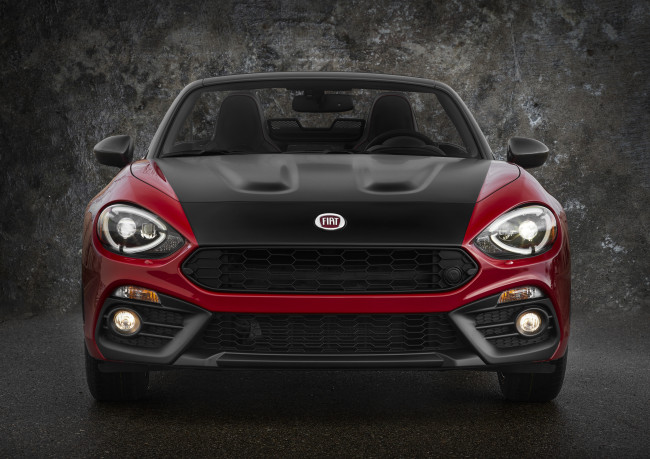 Обои картинки фото автомобили, fiat, 2017, г, 124, spider, elaborazione, abarth, us-spec, 348