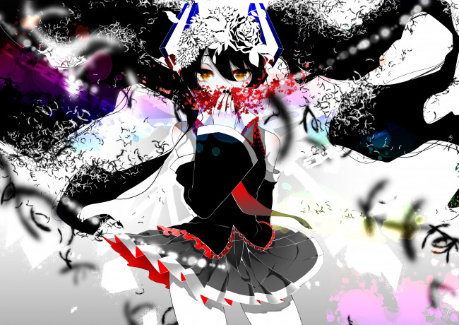 Обои картинки фото аниме, vocaloid, hatsune, miku, kirakirakisora