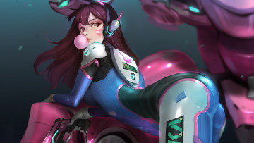 Картинка видео+игры overwatch персонаж