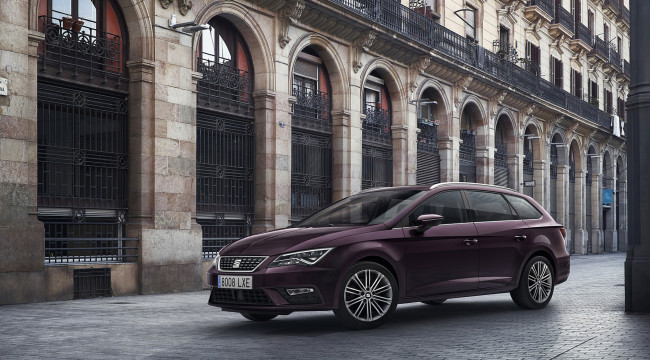 Обои картинки фото seat leon sports tourer 2017, автомобили, seat, leon, sports, tourer, 2017