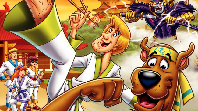 Обои картинки фото мультфильмы, scooby doo, персонаж