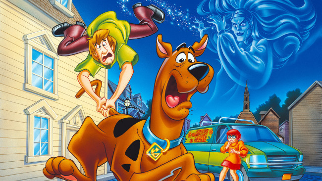 Обои картинки фото мультфильмы, scooby doo, персонажи