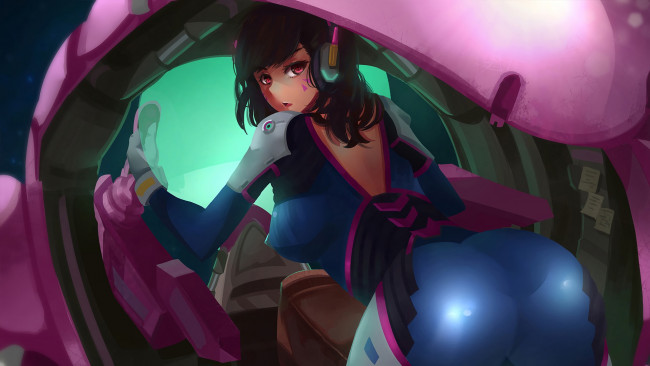 Обои картинки фото видео игры, overwatch, персонаж