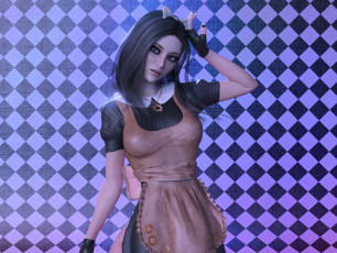 Картинка 3д+графика фантазия+ fantasy девушка взгляд фон tomb raider 4ever