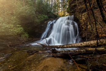 Картинка природа водопады простор