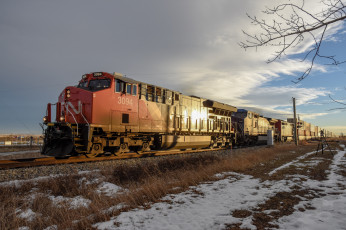 Картинка техника поезда состав локомотив
