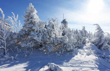 Картинка природа зима простор