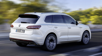 Картинка volkswagen+touareg+r-line+2019 автомобили volkswagen белый touareg 2019 r-line