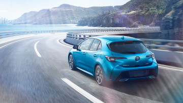 Картинка toyota+corolla+hatchback+2019 автомобили toyota 2019 hatchback corolla