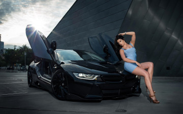 обоя автомобили, -авто с девушками, bmw