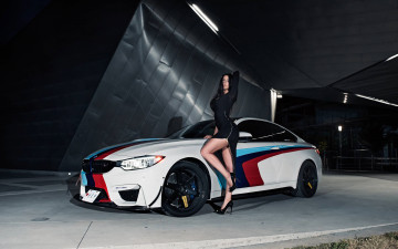 Картинка автомобили -авто+с+девушками bmw