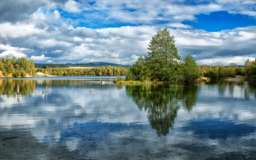 Картинка природа реки озера простор