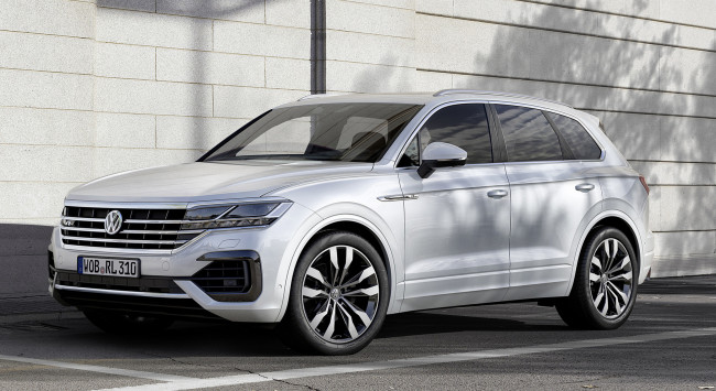 Обои картинки фото volkswagen touareg r-line 2019, автомобили, volkswagen, r-line, touareg, белый, 2019