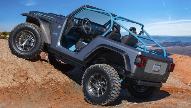 Обои картинки фото jeep 4speed concept 2018, автомобили, jeep, 4speed, concept, 2018