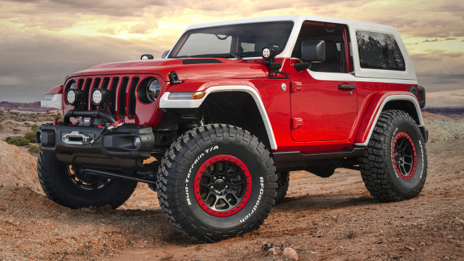 Обои картинки фото jeep jeepster concept 2018, автомобили, jeep, 2018, concept, jeepster