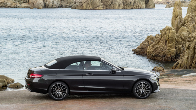 Обои картинки фото mercedes&, 8209, benz c&, class cabrio 2019, автомобили, mercedes-benz, 2019, cabrio, с-class