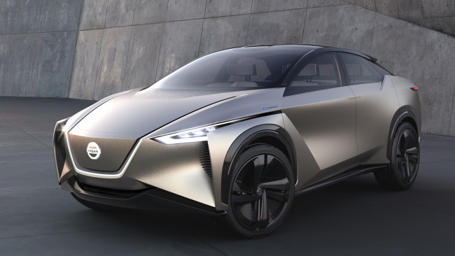 Обои картинки фото nissan imx kuro ev suv concept 2018, автомобили, nissan, datsun, imx, kuro, ev, suv, concept, 2018