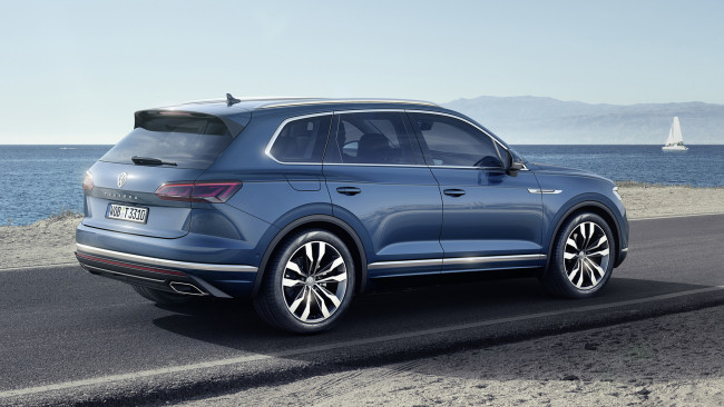 Обои картинки фото volkswagen touareg 2019, автомобили, volkswagen, touareg, 2019, blue
