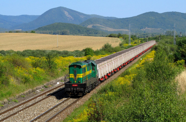 Обои картинки фото техника, поезда, состав, локомотив