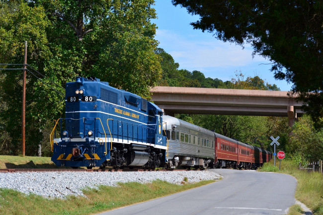 Обои картинки фото техника, поезда, состав, локомотив