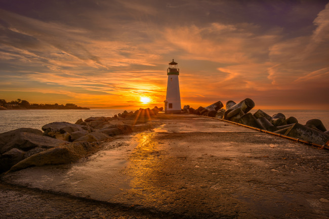 Обои картинки фото природа, маяки, простор