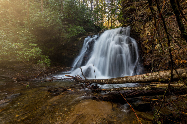 Обои картинки фото природа, водопады, простор