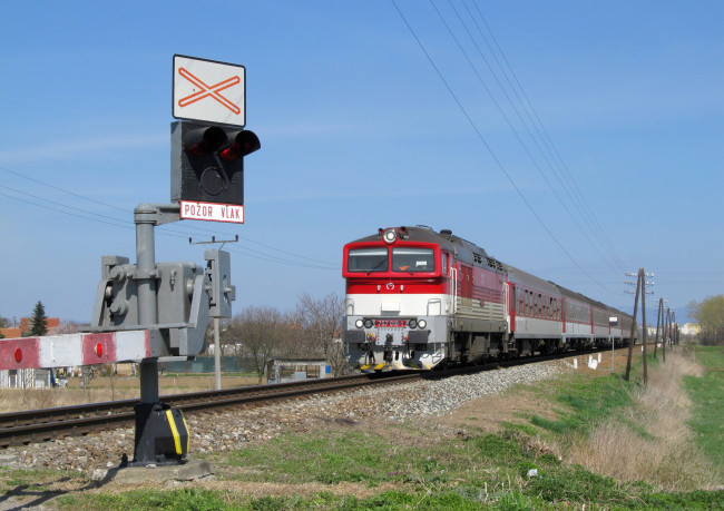 Обои картинки фото техника, поезда, локомотив, состав