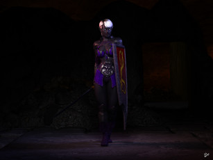 Картинка 3д+графика эльфы+ elves эльфийка взгляд фон