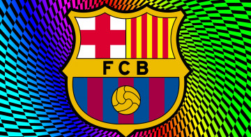 Картинка спорт эмблемы+клубов barcelona fc фон логотип